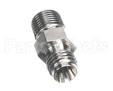359-00234 Grindmaster Cecilware Adapter 3/16" Comp X 1/8" Mpt Ss