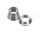 359-00236 Grindmaster Cecilware Adapter 3/16" Comp X 1/8" Mpt Ss Drilled