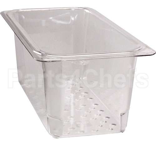 35CLRCW-135 Compatible Cambro Colander Food Pan 1/3X5 Clear