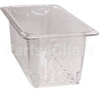 35CLRCW135 Compatible Cambro Colander Food Pan 1/3X5 Clear