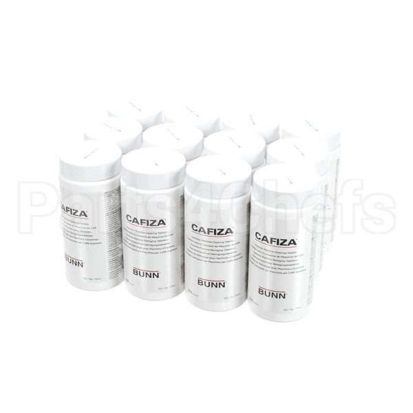 36000.1188 Compatible Bunn Cleantablets, Cafiza 12/Case