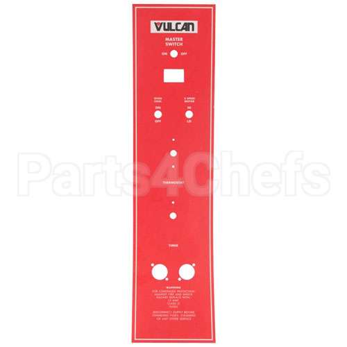 360881-1 Compatible Hobart Panel Overlay