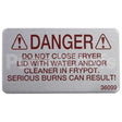 36099 Compatible Henny Penny Label - Danger