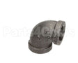 3620 Hardt Elbow 1/2 Npt Blk 150Lbs Wog 90Deg.
