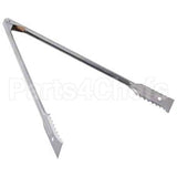 36611 Compatible Edlund Tongs, Gripper, 16", W/Lock, S/S