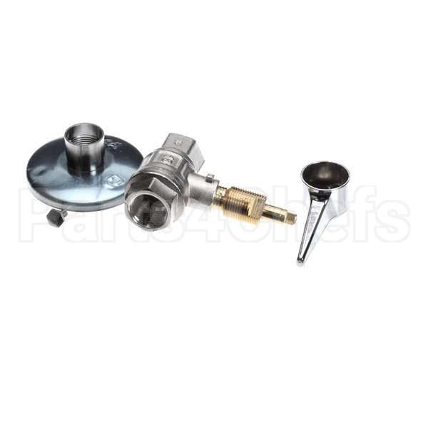 368.442 Compatible Franke Valve, 1/2" W/Chrome Handle