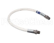 36868 Giles Hose, 27.5, White, Swivel Fittings