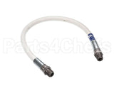 36868 Giles Hose, 27.5, White, Swivel Fittings
