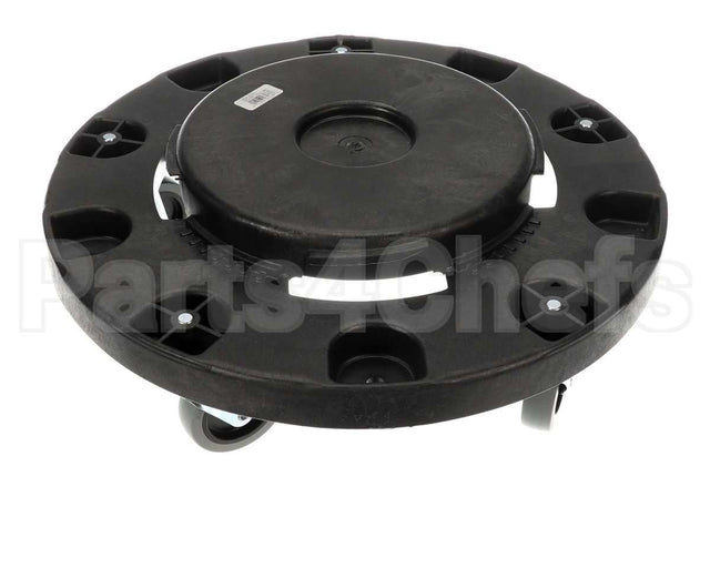 3691103 Carlisle Bronco Black Standard Round Container Do