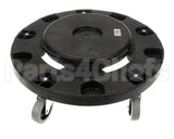 3691103 Carlisle Bronco Black Standard Round Container Do