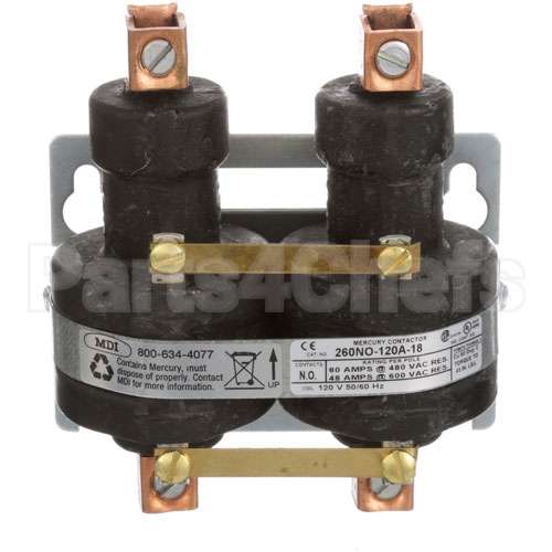369120-AS Compatible Lincoln Mercury Contactor 120V 60A 1Ph