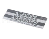 369668 Lincoln Label Caution Hot