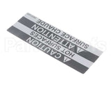 369668 Lincoln Label Caution Hot