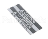 369668 Lincoln Label Caution Hot