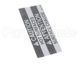 369668 Lincoln Label Caution Hot