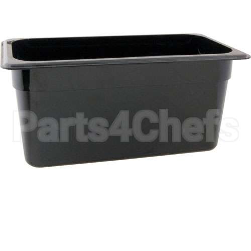 36CW-110 Compatible Cambro Food Pan 1/3 X 6In Black
