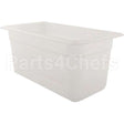 36PP-190 Compatible Cambro Pan 1/3 X 6 Plastic Semi-Clear