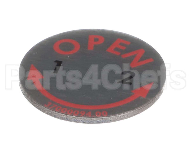 37000094 Blodgett Cap,Door Handle Steel Look