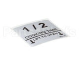 370032 Lincoln Label 1/2 Cooktime