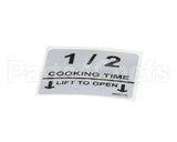 370032 Lincoln Label 1/2 Cooktime