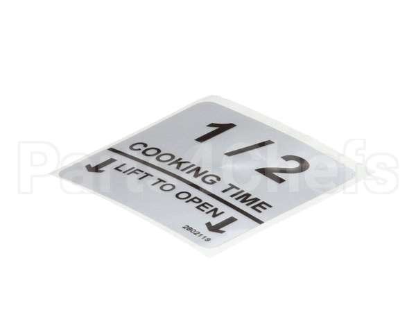 370032 Lincoln Label 1/2 Cooktime