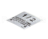 370032 Lincoln Label 1/2 Cooktime