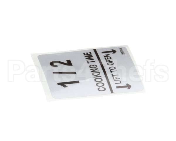 370032 Lincoln Label 1/2 Cooktime