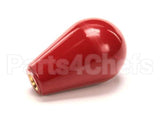 371410 Tri-Star Manufacturing Knob;Oval Redish 1-5/8Dia X 2-