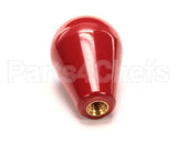 371410 Tri-Star Manufacturing Knob;Oval Redish 1-5/8Dia X 2-