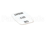 37193.0000 Bunn Decal, On/Off/Night Imix