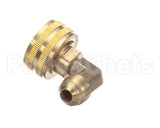 37297.1001 Bunn Elbow, .38 Flr X .75 Hose Thd