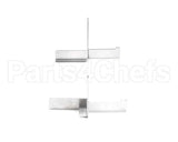 37462.0000 Bunn Bracket Weldment, Drip Tray Imix3