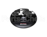 37495.1000 Bunn Lid Assembly, Mca/Mcp With Decal