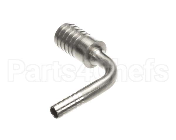 376122 Stoelting Fitting, Barb Elbow 1/2-1/4 Ss