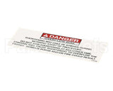 37933 Henny Penny Label-Danger Stirring