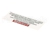 37933 Henny Penny Label-Danger Stirring