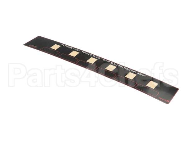 380-00151 Grindmaster Cecilware Label Sw Panel Gb6Mp