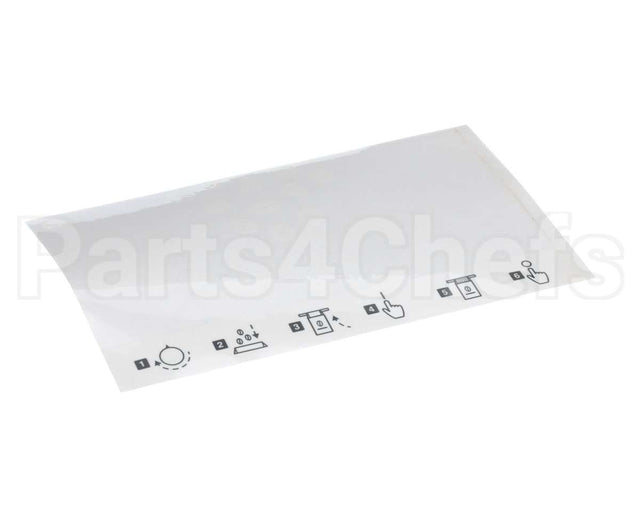 380-00391 Grindmaster Cecilware Decal Front 875/890
