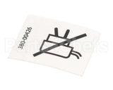 380-00426 Grindmaster Cecilware Label,Caution,Damaged Plug