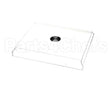 3802L-13 Vollrath Lid, Full Size Straw Boss Clr