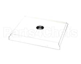 3802L-13 Vollrath Lid, Full Size Straw Boss Clr