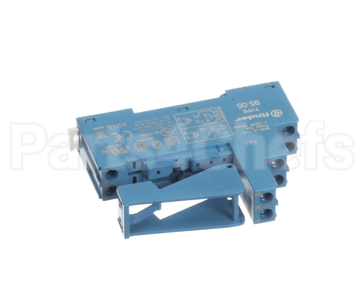 383557 Accurex Relay,Base,10A,Din Rail Mnt,Fi