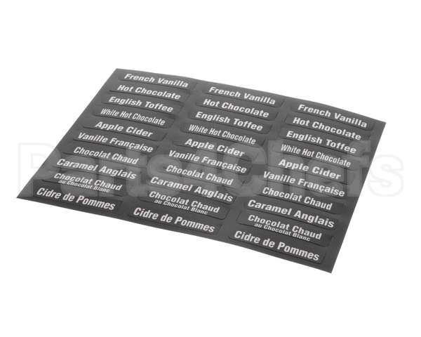 38749.7000 Bunn Flavor Decals Imix Eng/Fre