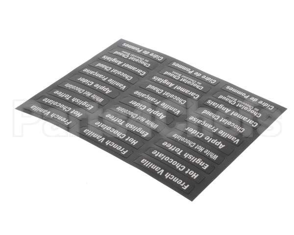 38749.7000 Bunn Flavor Decals Imix Eng/Fre