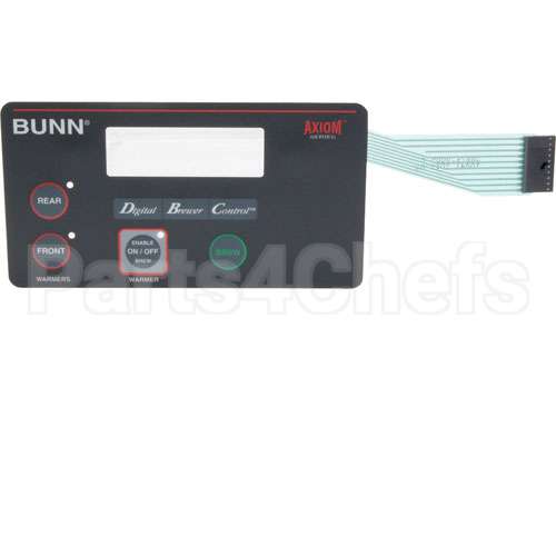 38876.0005 Compatible Bunn Switch, Membrane, 3-Warmer, Left