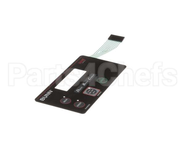 38876.0005 Bunn Switch, Membrane Left Nonbatc