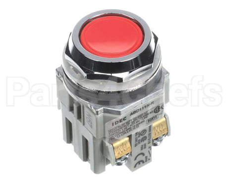 38937 Duke Button,Push Red N/O N/C