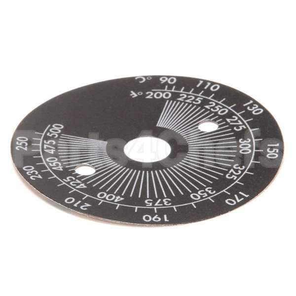 38987 Compatible Blodgett Decal, Thermostat Round