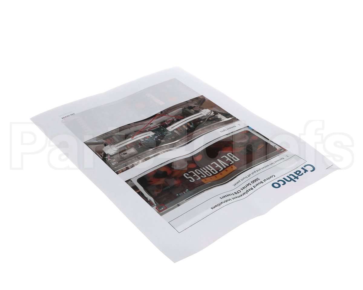 390-00298 Grindmaster Cecilware Instructions Cfb Control Board