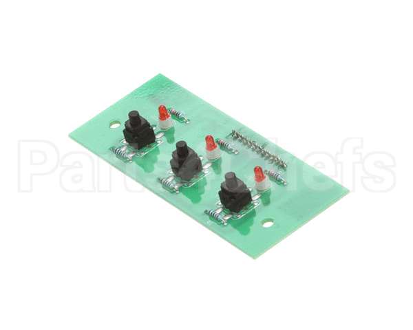 39122 Blodgett Board, 3 Button Pcb